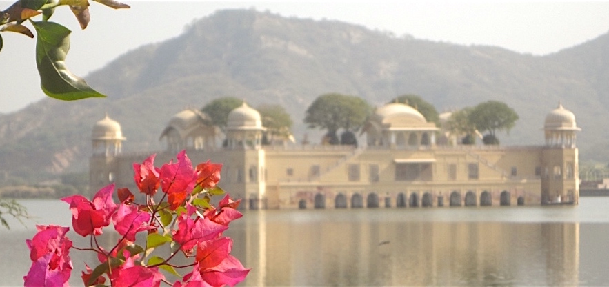 View of Jal Mahal (Water Palace). Jaipur, Rajasthan, India. #travel #India www.roadventures.com
