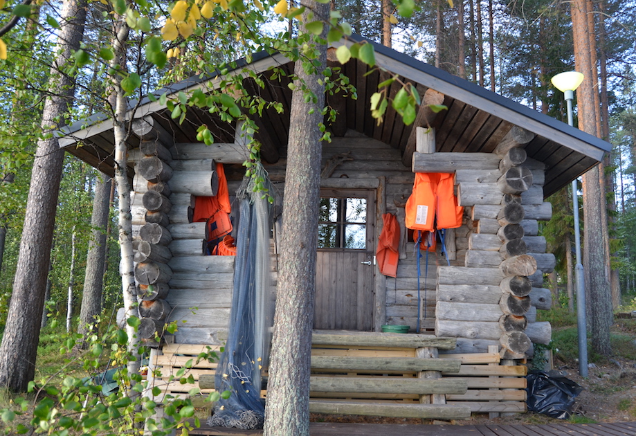 Sauna is an essential part of a Finnish cottage.