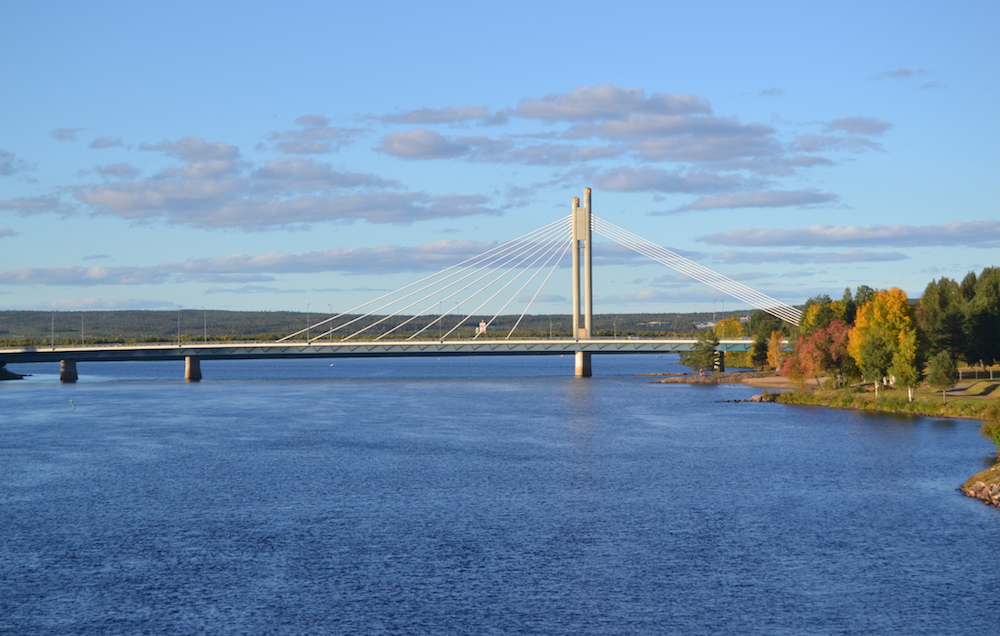 Symbol of Rovaniem: the capital of Lapland in Finland.